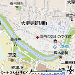 石川県加賀市大聖寺番場町周辺の地図