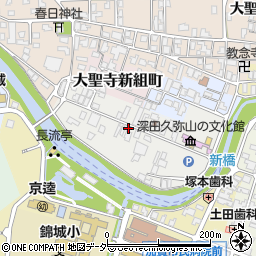 石川県加賀市大聖寺番場町周辺の地図