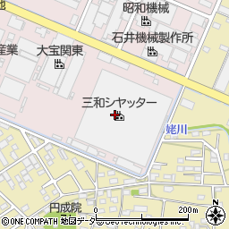 株式会社秋山テント商会　足利工場・作業所周辺の地図
