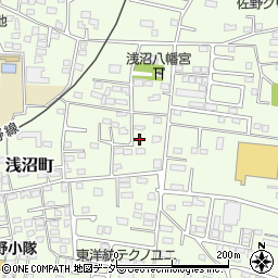 栃木県佐野市浅沼町299周辺の地図