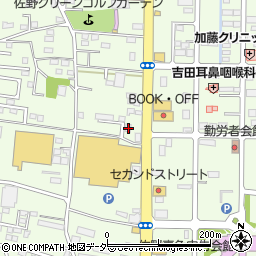 栃木県佐野市浅沼町518周辺の地図