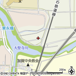 石川県加賀市大聖寺敷地カ周辺の地図