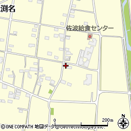 群馬県伊勢崎市境上渕名399周辺の地図