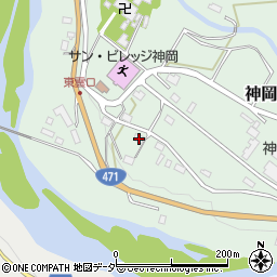 岐阜県飛騨市神岡町麻生野244周辺の地図