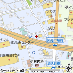 栃木県足利市堀込町113周辺の地図