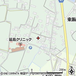 茨城県桜川市東飯田584周辺の地図