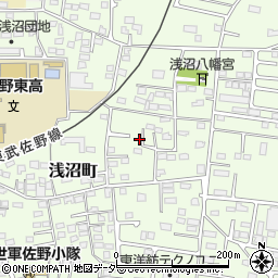 栃木県佐野市浅沼町312周辺の地図