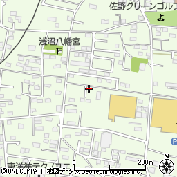 栃木県佐野市浅沼町251周辺の地図