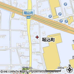 栃木県足利市堀込町2106-4周辺の地図