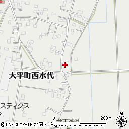 栃木県栃木市大平町西水代1580周辺の地図