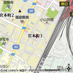 大矢商事株式会社　小山営業所周辺の地図