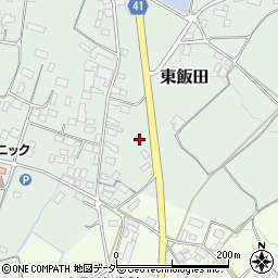 茨城県桜川市東飯田155周辺の地図