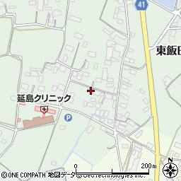 茨城県桜川市東飯田584-2周辺の地図