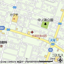 カーブス小山犬塚店周辺の地図