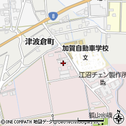 石川県加賀市二子塚町リ周辺の地図