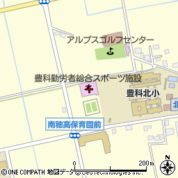 長野県安曇野市豊科南穂高2866周辺の地図