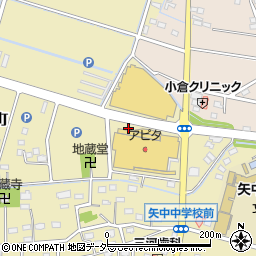 高崎アピタチャンスセンター周辺の地図