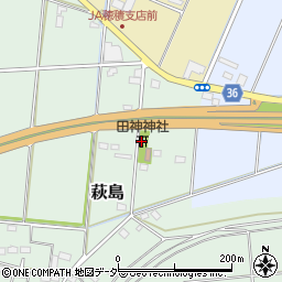 田神神社周辺の地図