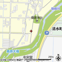 石川県加賀市桑原町ル周辺の地図
