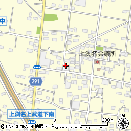 群馬県伊勢崎市境上渕名1255周辺の地図