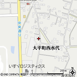 栃木県栃木市大平町西水代2062-1周辺の地図