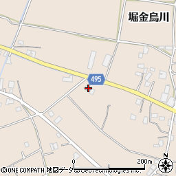 長野県安曇野市堀金烏川岩原1538周辺の地図