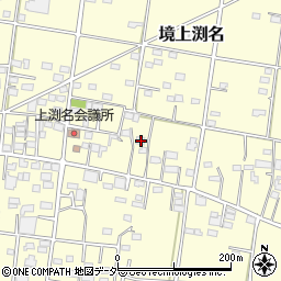 群馬県伊勢崎市境上渕名1150周辺の地図