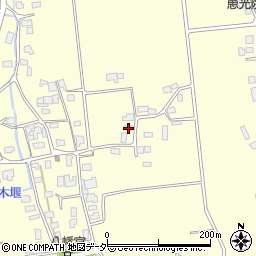 長野県安曇野市豊科南穂高2507周辺の地図