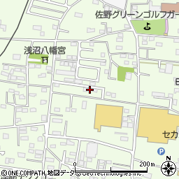 栃木県佐野市浅沼町265周辺の地図