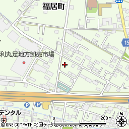 栃木県足利市福居町466周辺の地図