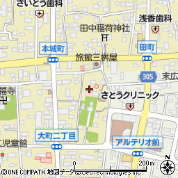 茨城県筑西市甲13-25周辺の地図