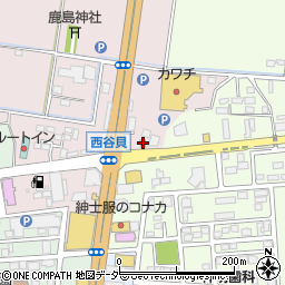 吉野家２９４号線下館店周辺の地図