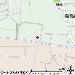 長野県安曇野市穂高柏原3445周辺の地図