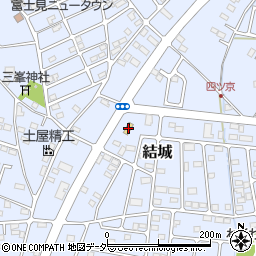 セブンイレブン結城四ツ京店周辺の地図