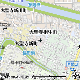 石川県加賀市大聖寺松ケ根町周辺の地図