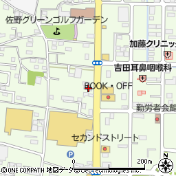 栃木県佐野市浅沼町471周辺の地図