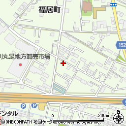 栃木県足利市福居町466-8周辺の地図