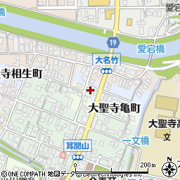 石川県加賀市大聖寺亀町13周辺の地図