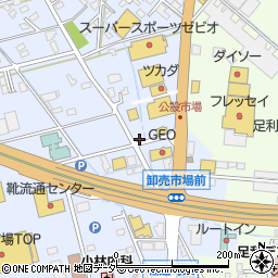 栃木県足利市堀込町2465周辺の地図