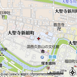 石川県加賀市大聖寺殿町周辺の地図
