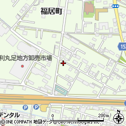 栃木県足利市福居町466-7周辺の地図