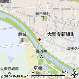 石川県加賀市大聖寺上福田町ヘ甲周辺の地図