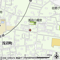 栃木県佐野市浅沼町296周辺の地図