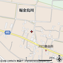 長野県安曇野市堀金烏川5699周辺の地図