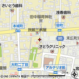 茨城県筑西市甲13-23周辺の地図