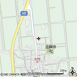 石川県加賀市加茂町（レ）周辺の地図