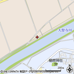 石川県加賀市大聖寺下福田町リ周辺の地図