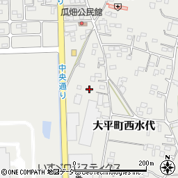 栃木県栃木市大平町西水代2061周辺の地図