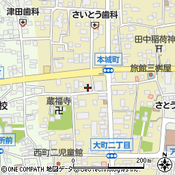 恵比寿屋　下館店周辺の地図