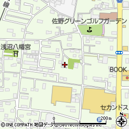 栃木県佐野市浅沼町285周辺の地図